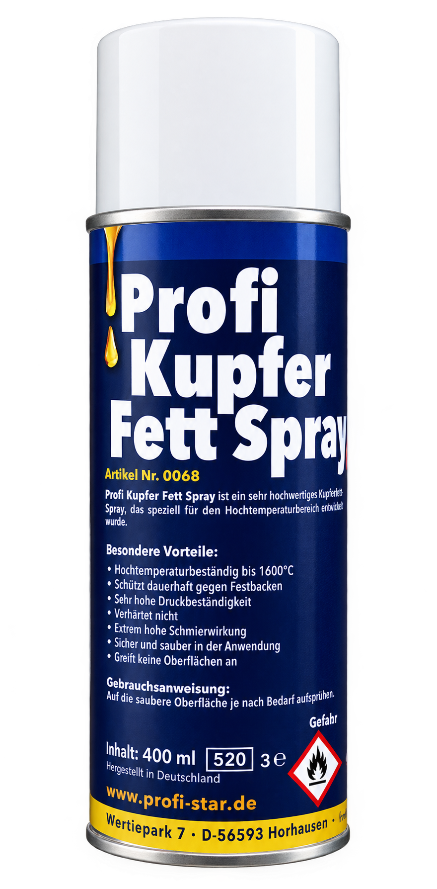Kupfer Fett Spray